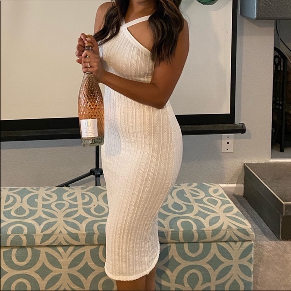 Zara Cable Knit Dress S - Picture 2 of 4